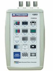 Bk Precision 1253 Handheld Hdtv Pattern Generator 1 Bk Precision 1253 Handheld Hdtv Pattern Generator