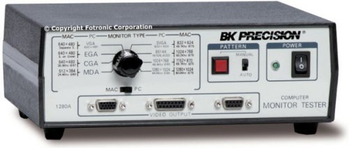 Bk Precision 1280A Benchtop Computer Monitor, Pc And Mac, Video Generator 1 Bk Precision 1280A Benchtop Computer Monitor, Pc And Mac, Video Generator