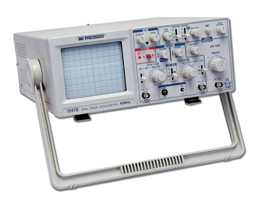 Bk Precision 1541D 40Mhz 2 Channel Oscilloscope 1 Bk Precision 1541D 40Mhz 2 Channel Oscilloscope