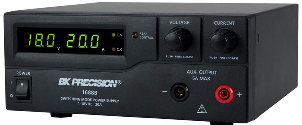 Bk Precision 1688B 18V, 20A, Switching Bench Dc Power Supply 1 Bk Precision 1688B 18V, 20A, Switching Bench Dc Power Supply