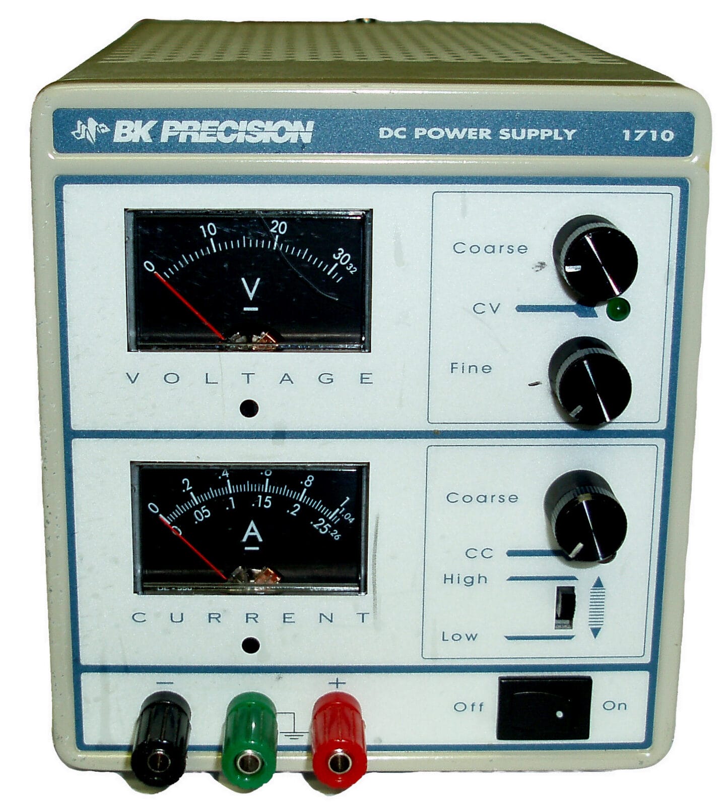Bk Precision 1710 30V, 1A, 30W Single Output Dc Power Supply 1 Bk Precision 1710 30V, 1A, 30W Single Output Dc Power Supply