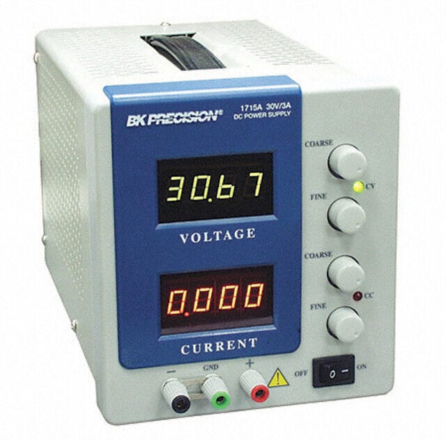 Bk Precision 1715A 4 Digit Display Dc Power Supply (0-60V, 0-2A) 1 Bk Precision 1715A 4 Digit Display Dc Power Supply (0-60V, 0-2A)