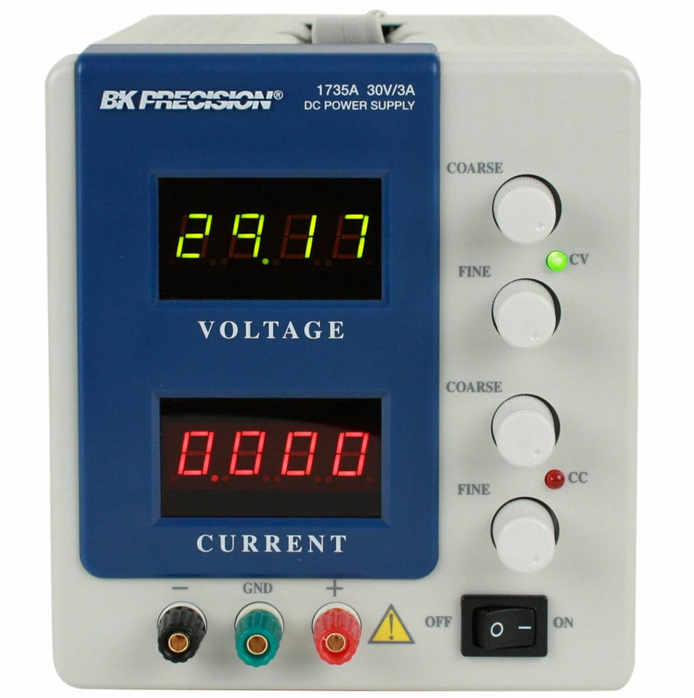 Bk Precision 1735A 4 Digit Display Dc Power Supply (0-30V, 0-3A) 1 Bk Precision 1735A 4 Digit Display Dc Power Supply (0-30V, 0-3A)