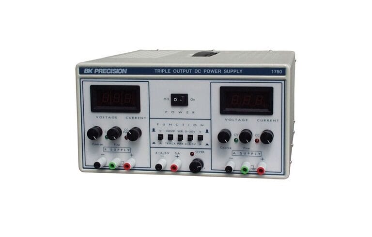 Bk Precision 1760 Triple Output Dc Power Supply 1 Bk Precision 1760 Triple Output Dc Power Supply