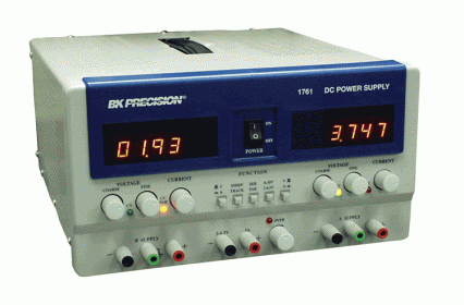 Bk Precision 1761 4 Digit Triple Output Pwr Sply ((2)0-35V, 0-3A/(1)2-6.5V, 5A 1 Bk Precision 1761 4 Digit Triple Output Pwr Sply ((2)0-35V, 0-3A/(1)2-6.5V, 5A