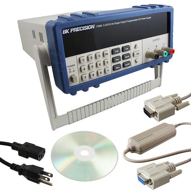 Bk Precision 1786B 0-32Vdc, 0-3A, Programmable Dc Supply W/Rs232 Interface 1 Bk Precision 1786B 0-32Vdc, 0-3A, Programmable Dc Supply W/Rs232 Interface