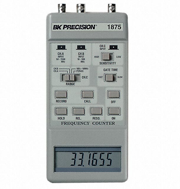 Bk Precision 1875 10 Hz - 2500 Mhz, Frequency Counters 1 Bk Precision 1875 10 Hz - 2500 Mhz, Frequency Counters