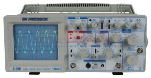 Bk Precision 2190A 100Mhz, Analog Oscilloscope 1 Bk Precision 2190A 2190A 100Mhz, Analog Oscilloscope
