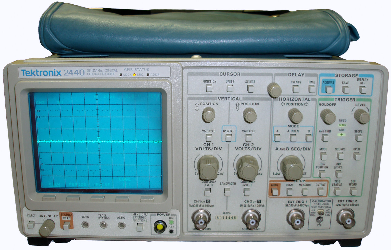 Tektronix -2440 300Mhz, 500Ms/S, 2 Ch, Digititizing Oscilloscope 1 Tektronix -2440 300Mhz, 500Ms/S, 2 Ch, Digititizing Oscilloscope