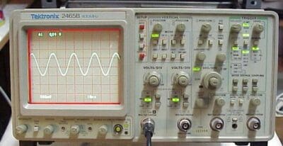 Tektronix 2465B 400 Mhz, 4Ch, Analog Oscilloscope 1 Tektronix 2465B 400 Mhz, 4Ch, Analog Oscilloscope