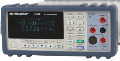 Bkprecision 2831E 4 1/2 Digit True Rms Bench Multimeter 1 Bkprecision 2831E 4 1/2 Digit True Rms Bench Multimeter