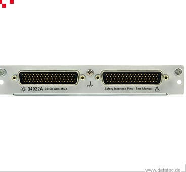 Keysight 34922A 70-Channel Armature Multiplexer (Agilent) 1 Keysight 34922A 70-Channel Armature Multiplexer