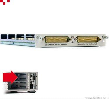 Keysight 34932A Dual 4X16 Armature Matrix (Agilent) 1 Keysight 34932A Dual 4X16 Armature Matrix