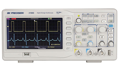 Bk Precision 5100 100Mhz, 40Ms/S, 2 Ch Digital Storage Oscilloscope 1 Bk Precision 5100 100Mhz, 40Ms/S, 2 Ch Digital Storage Oscilloscope