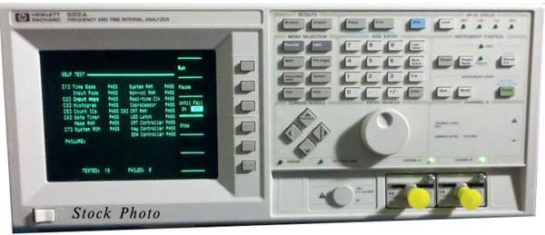 Agilent 5372A Frequency And Time Interval Analyzer 1 Agilent 5372A Frequency And Time Interval Analyzer