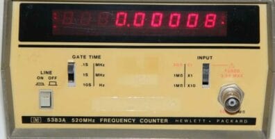 Agilent 5383A 520 Mhz Frequency Counter 1 Agilent 5383A 520 Mhz Frequency Counter
