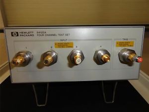 Agilent 54122A 12.4 Ghz Four-Channel Test Set 1 Agilent 54122A 12.4 Ghz Four-Channel Test Set