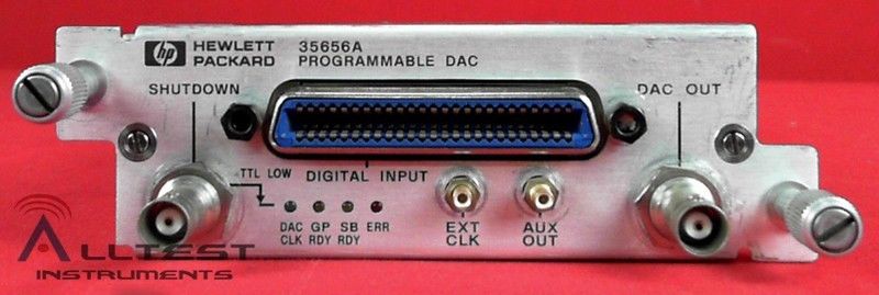 Agilent 35656A Optical Spectrum Analyzer 1 Agilent 35656A Optical Spectrum Analyzer
