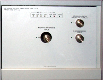 Agilent 70950A Optical Spectrum Analyzer 1 Agilent 70950A Optical Spectrum Analyzer
