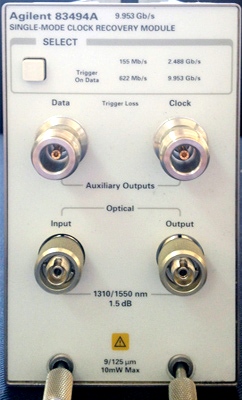 Agilent 83494A Digital Communications Analyzer 1 Agilent 83494A Digital Communications Analyzer