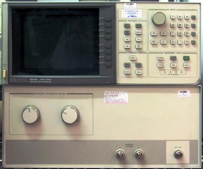 Agilent 8504A Lightwave Precision Reflectometer 1 Agilent 8504A Lightwave Precision Reflectometer