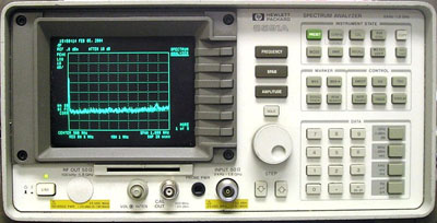 Agilent 8592B High Performance Portable Spectrum Analyzer 1 Agilent 8592B High Performance Portable Spectrum Analyzer