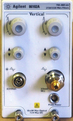 Agilent 86102A Electrical Plug-In Module 1 Agilent 86102A Electrical Plug-In Module
