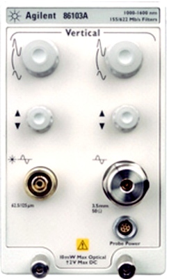 Agilent 86103A Electrical Plug-In Module 1 Agilent 86103A Electrical Plug-In Module