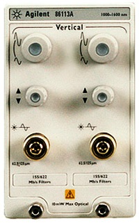 Agilent 86113A Optical Plug-In Module 1 Agilent 86113A Optical Plug-In Module