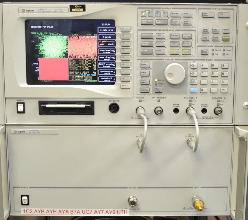 Agilent 89441A Vsa With W-Cdma Capability, Dc To 2.65 Ghz 1 Agilent 89441A Vsa With W-Cdma Capability, Dc To 2.65 Ghz