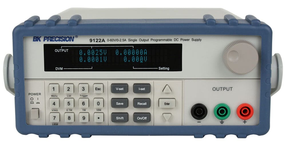 Bk Precision 9122A 60V/2.5A Single Output Programmable Dc Power Supply 1 Bk Precision 9122A 60V/2.5A Single Output Programmable Dc Power Supp