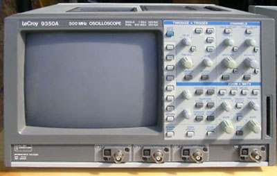 Teledyne Lecroy 9350A 2 Ch Digital Oscilloscope 500Mhz Bandwidth 1Gs/S 1 Teledyne Lecroy 9350A 2 Ch Digital Oscilloscope 500Mhz Bandwidth 1Gs/S