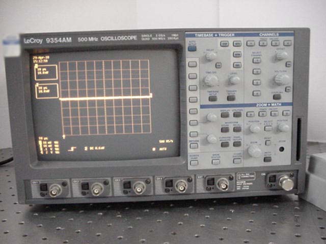 Teledyne Lecroy 9354Am 500Mhz, 500Ms/S, 4Ch Digital Oscilloscope 1 Teledyne Lecroy 9354Am 500Mhz, 500Ms/S, 4Ch Digital Oscilloscope