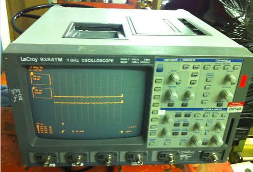 Teledyne Lecroy 9384C 4 Ch Digital Oscilloscope 1Ghz Bandwidth 1Gs/S 1 Teledyne Lecroy 9384C 4 Ch Digital Oscilloscope 1Ghz Bandwidth 1Gs/S