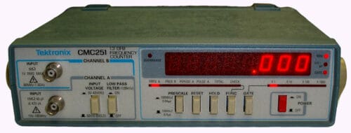 Tektronix Cmc251 1.3ghz Multi-function Counter 1 Tektronix Cmc251 1.3 Ghz Multifuction Counter