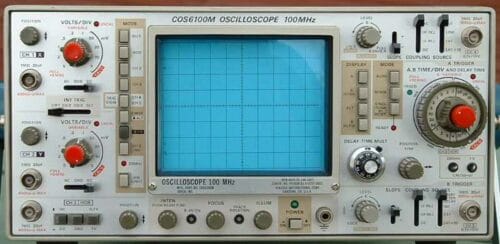 Kikusui Electronics Corp. Cos6100M 100 Mhz Oscilloscope 1 Kikusui Electronics Corp. Cos6100M 100 Mhz Oscilloscope