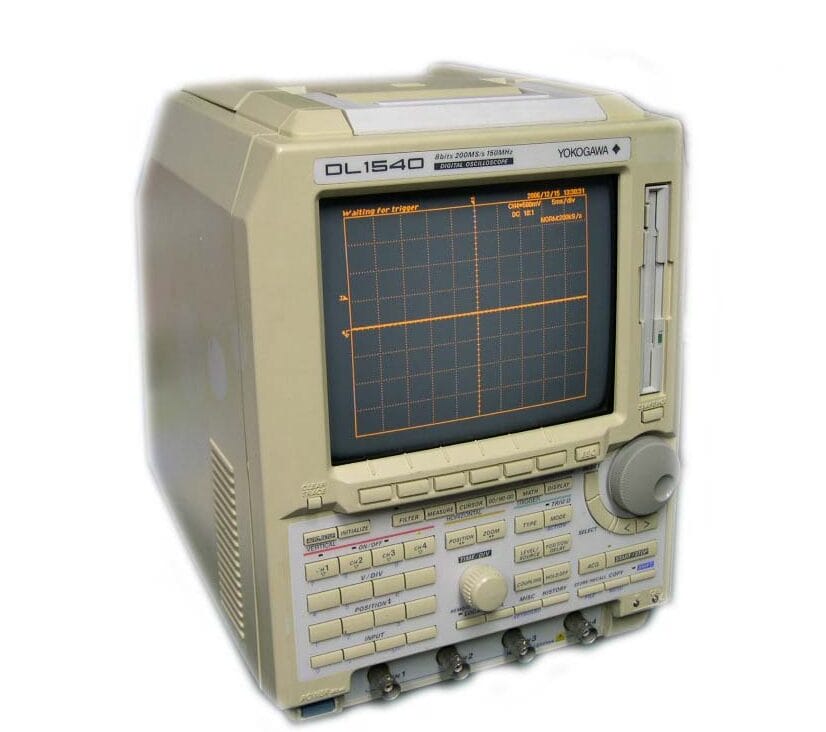 Yokogawa Dl1540L 150Mhz, 4 Channel Digital Oscilloscope 1 Yokogawa Dl1540L 150Mhz, 4 Channel Digital Oscilloscope
