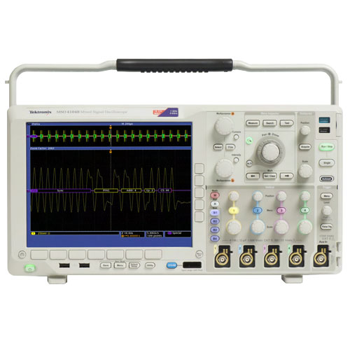 Tektronix Dpo4034B Oscilloscope; Digital Phosphor, 350Mhz, 2.5Gs/S, 20M Record 1 Tektronix Dpo4034B Oscilloscope; Digital Phosphor, 350Mhz, 2.5Gs/S, 20M Record