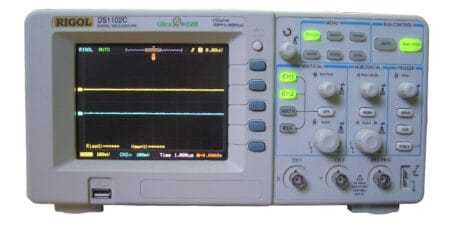 Rigol Ds1102C 100Mhz 2Ch Digital Oscilloscope 1 Rigol Ds1102C 100Mhz 2Ch Digital Oscilloscope