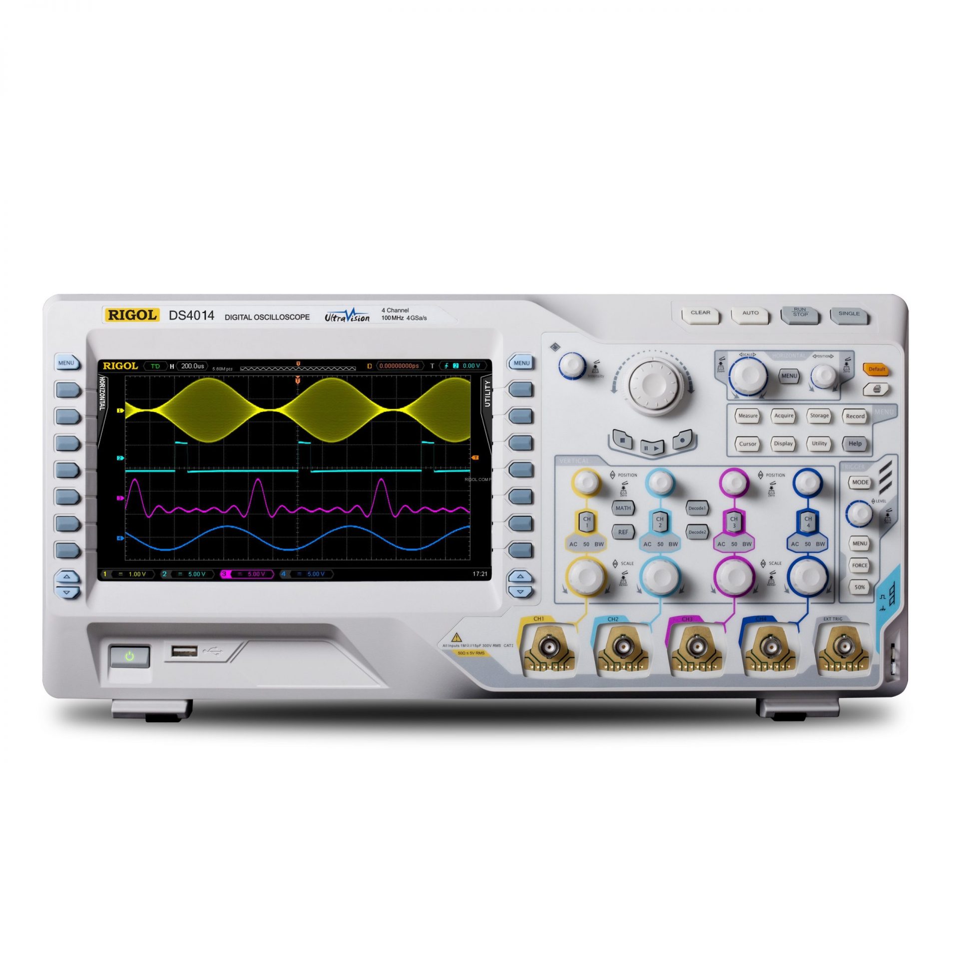 Rigol Ds4014 00 Mhz Digital Oscilloscope 1 Rigol Ds4014 00 Mhz Digital Oscilloscope