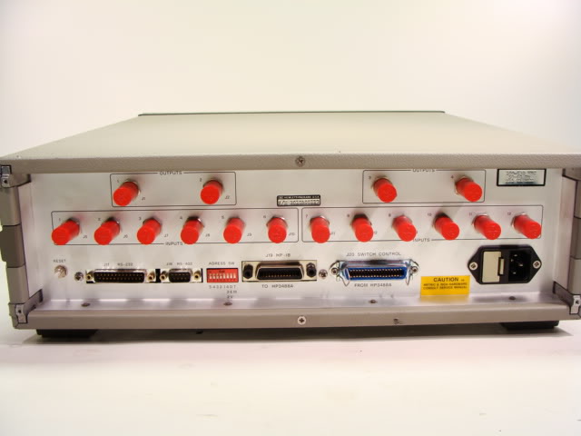 Agilent 8760A Dynamic Range Extender 1 Agilent 8760A Dynamic Range Extender