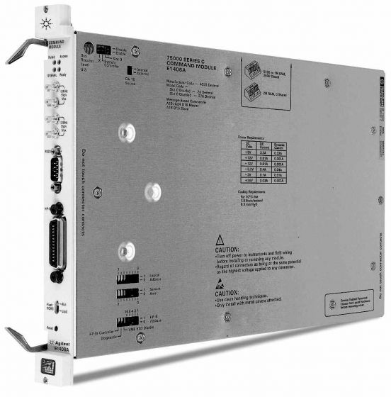 Keysight E1406A Vxi Gpib Command Module, C-Size (Agilent) 1 Keysight E1406A Vxi Gpib Command Module, C-Size