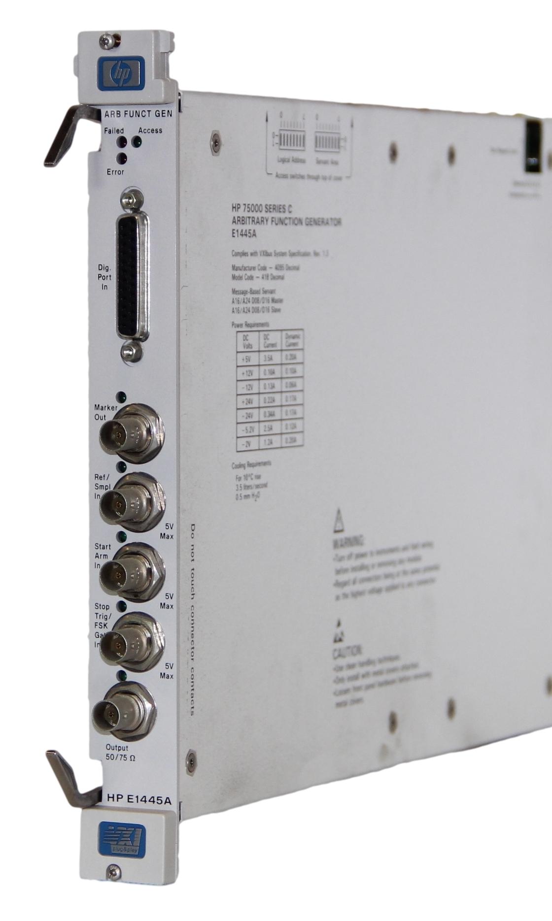 Keysight E1445A Arbitrary Function Generator (Agilent) 1 Keysight E1445A Arbitrary Function Generator