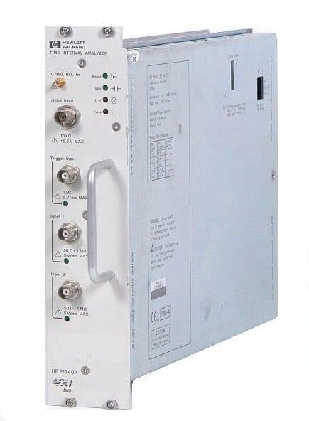 Agilent E1740A Time Interval Analyzer Module 1 Agilent E1740A Time Interval Analyzer Module