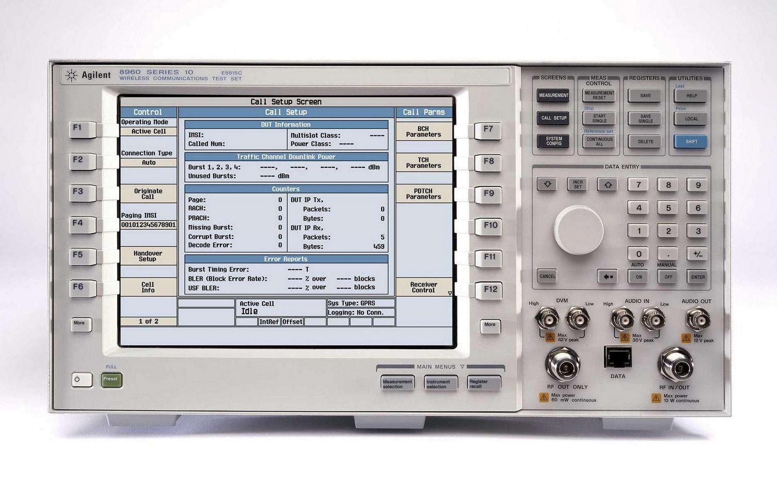 Keysight E5515E 8960 Series 10 Wireless Communications Test Set 1 Keysight E5515E 8960 Series 10 Wireless Communications Test Set
