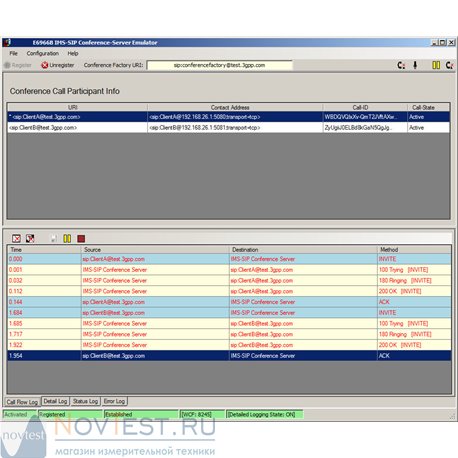 Keysight E6966B Ims-Sip Network Emulator Software 1 Keysight E6966B Ims-Sip Network Emulator Software