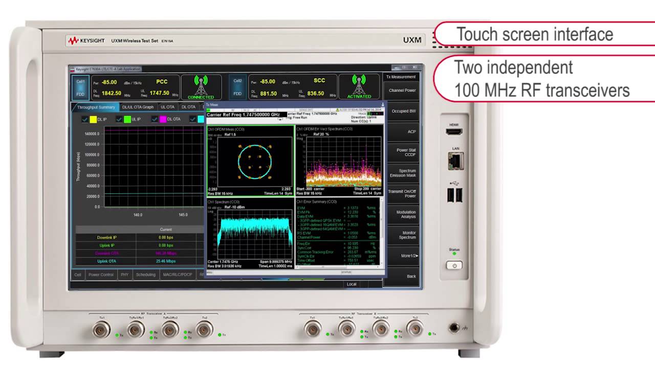 Keysight E7515A Uxm Wireless Test Set 1 Keysight E7515A Uxm Wireless Test Set