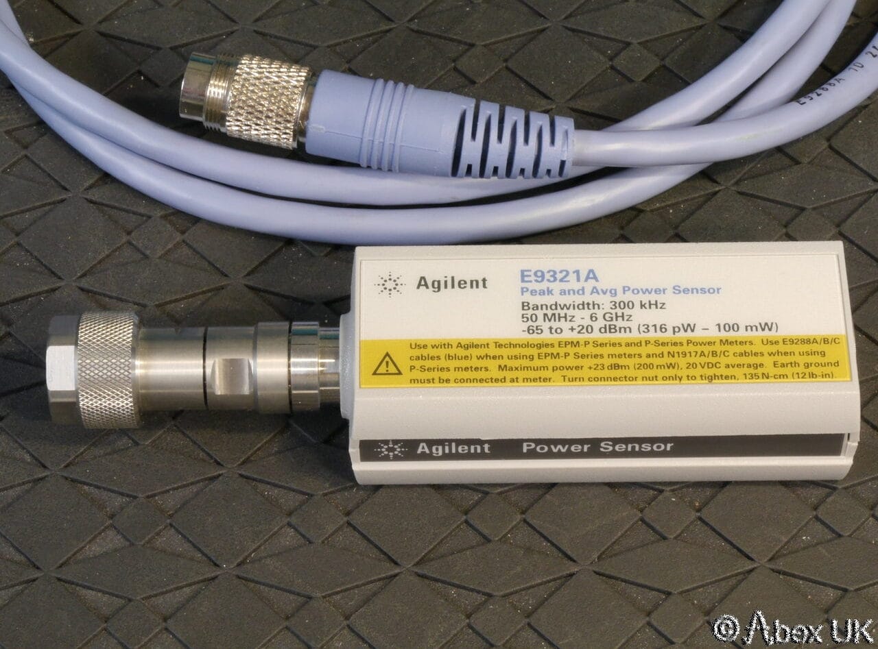 Keysight E9321A Peak And Average Power Sensor (Agilent) 1 Keysight E9321A Peak And Average Power Sensor