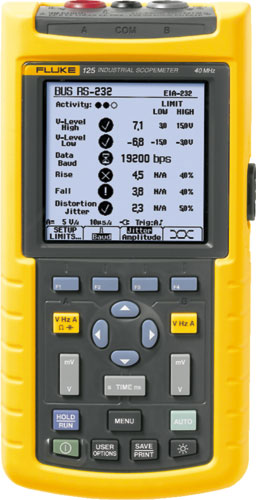 Fluke Flk-123 Industrial Scopemeter 1 Fluke Flk-123 Industrial Scopemeter