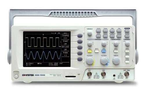 Gw Instek 1022 Gds-1022 25Mhz, 2-Channel, Digital Storage Oscilloscope With 1 Gw Instek 1022 Gds-1022 25Mhz, 2-Channel, Digital Storage Oscilloscope With